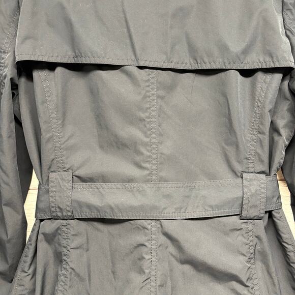 The limited navy blue trench coat jacket size L - Picture 10 of 13
